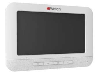 Монитор видеодомофона HiWatch DS-D100MF монитор видеодомофона hiwatch ds-d100mf