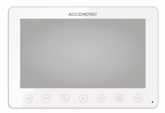 Монитор домофона цветной AccordTec AT-VD751C/M K EXEL WH монитор домофона цветной accordtec at-vd751c/m k exel wh