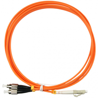 шнур оптический duplex cabeus fop-62-lc-fc-2m (7598c)