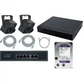 видеорегистратор iptronic ip mini квартира 4tb kit 2
