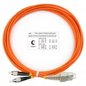 Шнур оптический duplex CABEUS FOP-62-SC-FC-7m (8432c)