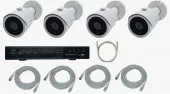 IPTRONIC Комплект IP дача/коттедж Bullet Kit 4-POE iptronic комплект ip дача/коттедж bullet kit 4-poe