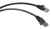 Патч-корд медный Cabeus PC-UTP-RJ45-Cat.6-1.5m-BK (8664c)