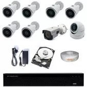 IPTRONIC Комплект AHD дача/коттедж 2Tb Bullet-Dome Kit 6-2 iptronic комплект ahd дача/коттедж 2tb bullet-dome kit 6-2