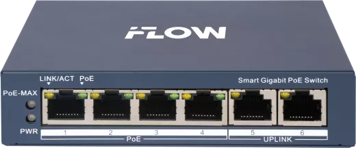 PoE коммутатор iFLow F-SW-EM606POE-VM (соответствует HiWatch DS-3E1506P-EI) poe коммутатор iflow f-sw-em606poe-vm (соответствует hiwatch ds-3e1506p-ei)