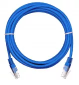 Патч-корд медный Netlan EC-PC4UD55B-BC-PVC-005-BL-10 (10шт)