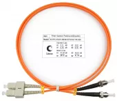шнур оптический duplex cabeus fop-62-st-st-5m (7370c)