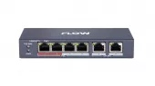 poe коммутатор iflow f-sw-eu206hpoe-v (соответствует hiwatch ds-3e0106hp-e)