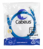 Патч-корд Cabeus PC-UTP-RJ45-Cat.5e-1m-BL-LSZH патч-корд cabeus pc-utp-rj45-cat.5e-1m-bl-lszh
