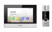 комплект гибридного ip видеодомофона iflow f-vi-5342h (соответствует hiwatch ds-d100hkwf)