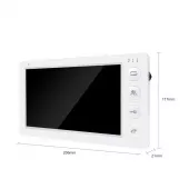 монитор домофона vizit 705e5w цветной