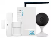 комплект беспроводной gsm security hub (комплект с видеокамерой)