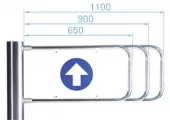 Створка PERCo-AG-650 створка perco-ag-650