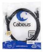 Патч-корд Cabeus PC-UTP-RJ45-Cat.5e-1.5m-BK патч-корд cabeus pc-utp-rj45-cat.5e-1.5m-bk