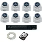 IPTRONIC Комплект IP дом/дача Dome Kit 8 iptronic комплект ip дом/дача dome kit 8